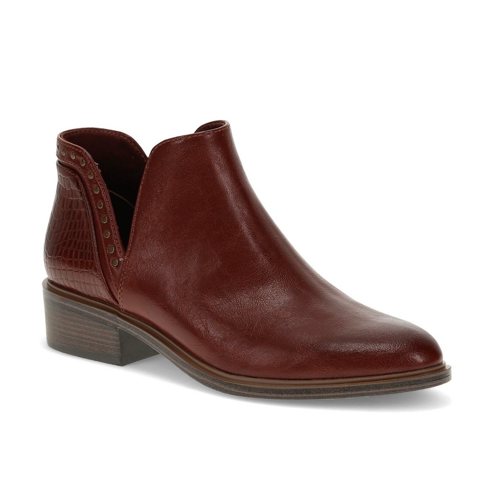 Baretraps Women's Avril Ankle Booties- Mahogany- Size 9
